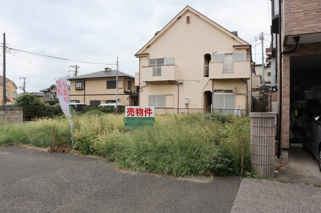習志野市津田沼７丁目　売地　約４４．７坪　建築条件なしの外観|習志野市津田沼７丁目　売地　約４４．７坪　東南側４．５ｍ公道面　間口約１１．１ｍ　建築条件なし