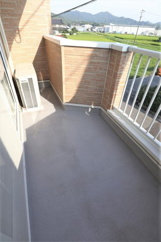 ソレアードユメミズキのバルコニー