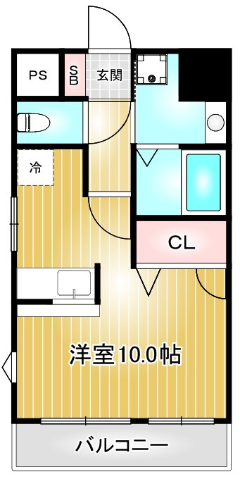 ヴェルディー橘❘名古屋市の賃貸ならMy賃貸の間取り|ヴェルディー橘
