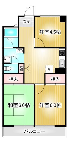 ロンシャン金山｜名古屋市の賃貸ならMy賃貸の間取り|ロンシャン金山