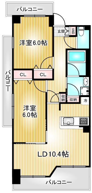 ヴィラエーデル大須|名古屋市の賃貸ならMy賃貸の間取り|ヴィラエーデル大須