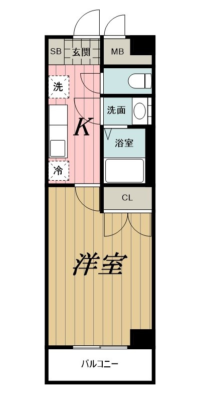 CASSIA東千葉の間取り