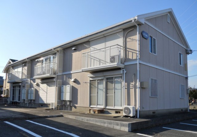 【外観】 | メゾンしずかⅠ | 積水ハウス施工の軽量鉄骨造。