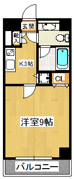 エスポワール本八幡の間取り
