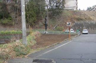 【前面道路含む現地写真】 | 岡谷市山下町2丁目売地⑧ | 前面道路含む現地写真です