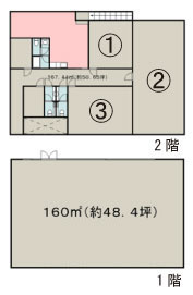 【間取り】 | 沼津市青野 売店舗事務所 ES02254 | 沼津市青野　間取図