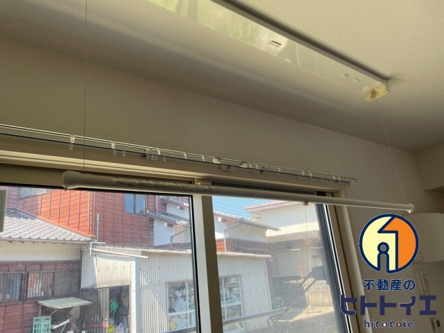 ラフレの設備|室内物干しあります