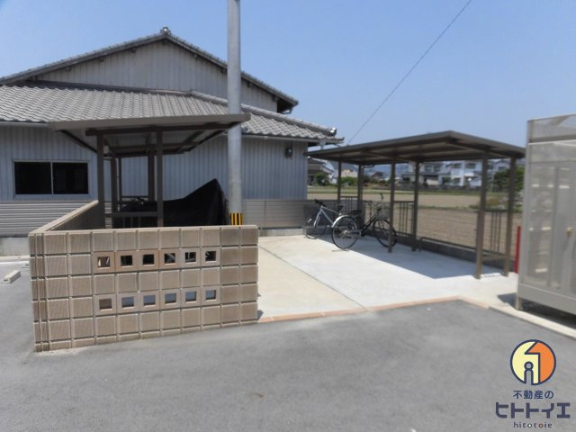 ラフレのその他共用部分|バイク・駐輪場です