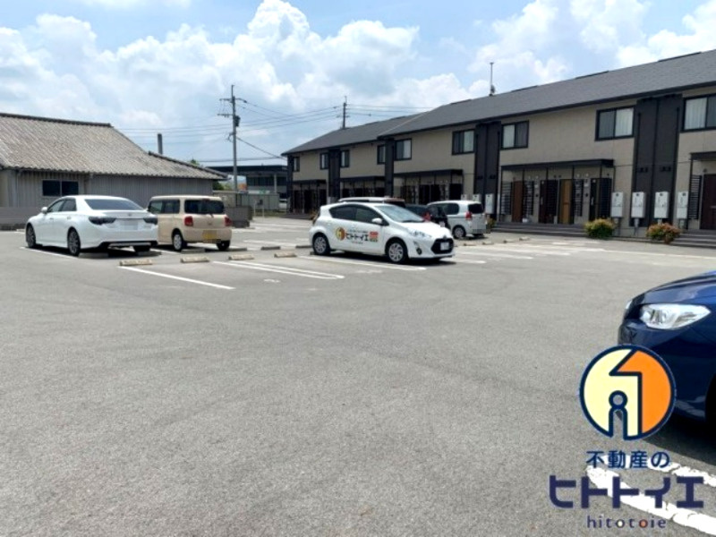 ラフレの駐車場