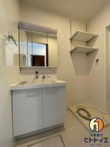 ラフレの洗面所|忙しい朝には欠かせない洗面所です