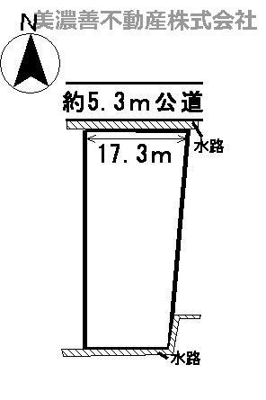 ２５６１４　本巣市上保土地の区画図