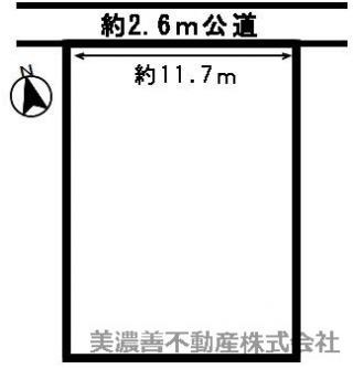 １１８８８　揖斐郡大野町上磯土地の区画図