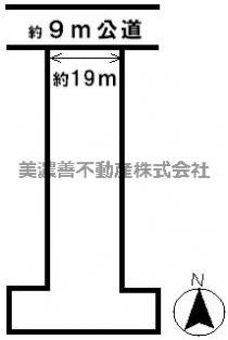 ４０８８０　羽島市上中町長間土地の区画図