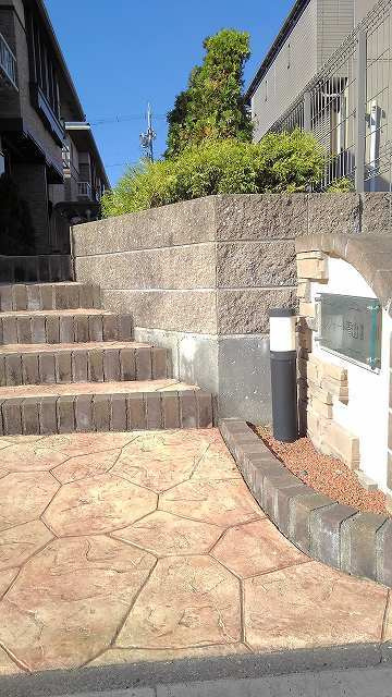 コンフォート青山Ⅱの庭