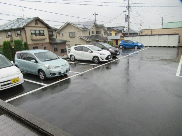 リベア蔵王の駐車場