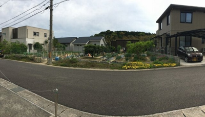 【外観】 | 大津市雄琴北1丁目11-17,18　売土地 | 外観　北側（パノラマ）