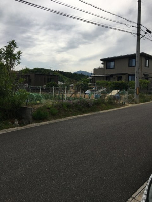 【外観】 | 大津市雄琴北1丁目11-17,18　売土地 | 外観　北東側