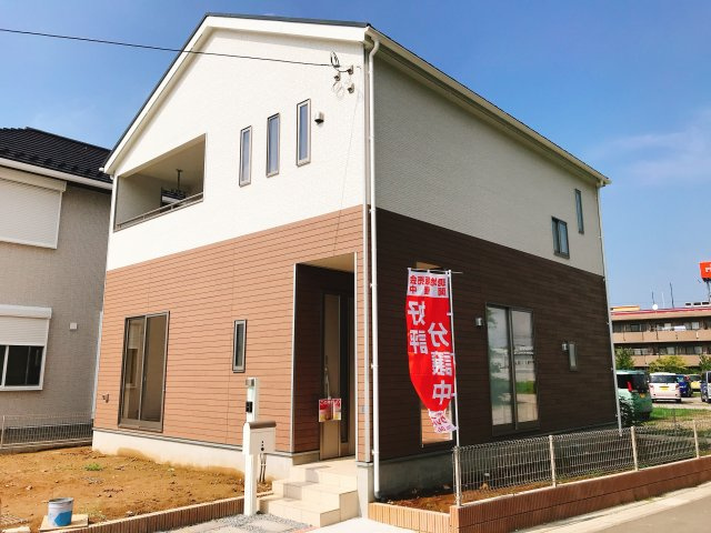 クレイドルガーデン　成田市土屋　第１１の外観|オール電化住宅でウッドデッキ付のおすすめ物件です。