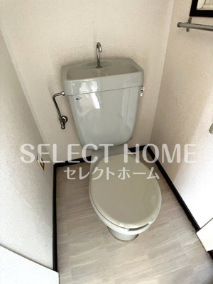 【トイレ】 | サンライフ春香B棟 | シンプルで使いやすいトイレです