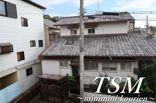 北中振２戸１貸家の展望|バルコニーからの目線