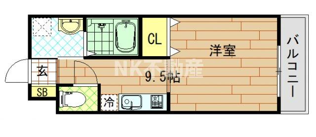 【間取り】 | Living Life NAGASE(リビングライフ長瀬）（長瀬賃貸） | 間取りです