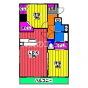 【間取り】 | スカイシャトレ空港南の間取り