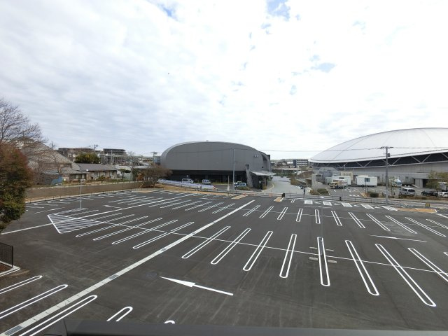 【駐車場】 | 202からの眺望です