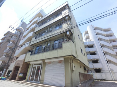 【外観】 | コーポ立花 | 鉄骨造の2Kマンションです