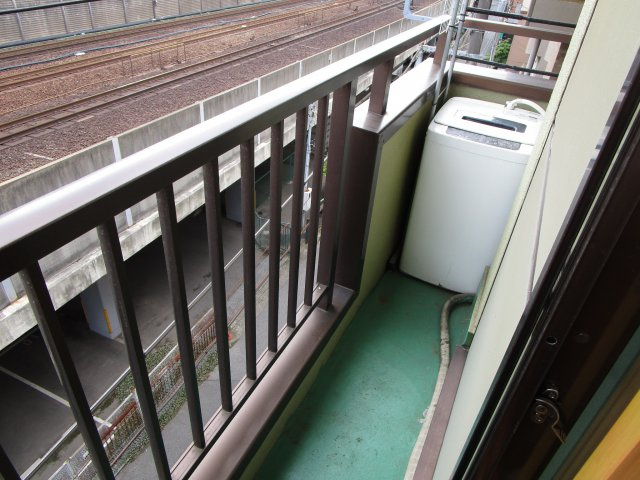 【バルコニー】 | 全自動洗濯機付です