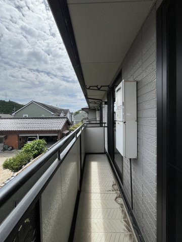 コンフォート　Ⅱ棟のバルコニー