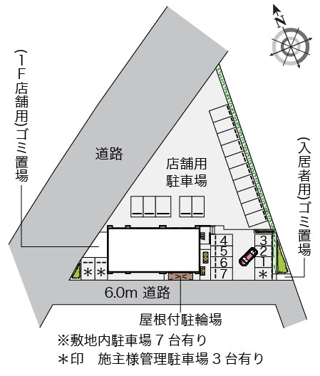 【駐車場】 | フロレゾン中央