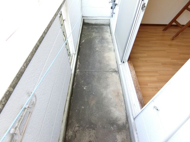 シャトル狭山遊園のバルコニー