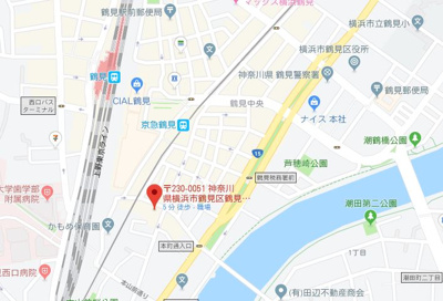 【地図】 | シェフルール鶴見中央 | とても好立地です。