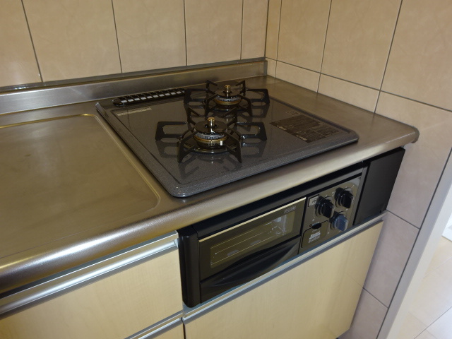 ミルキーウェイ酒津のキッチン|ガスコンロ