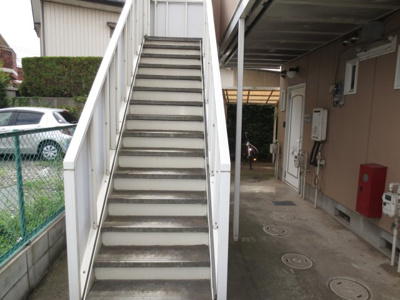 【その他共用部分】 | ヒロハウス | 共用階段です