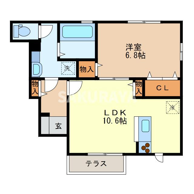 ソラーレの間取り
