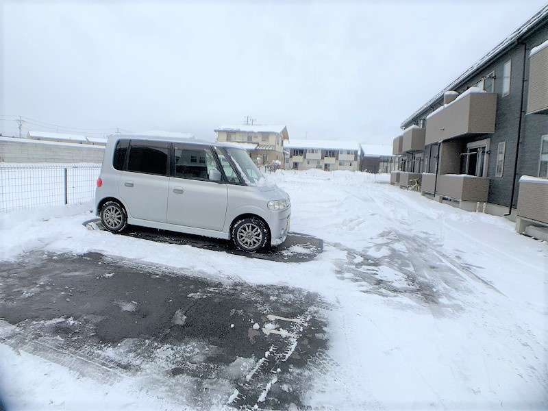 サン・シャルムの駐車場