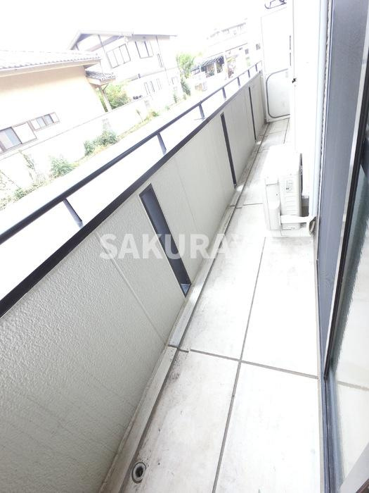 セピアコートのバルコニー