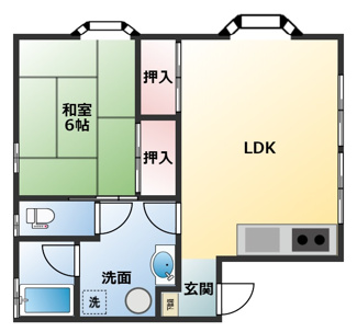 【間取り】 | カーサ小館町