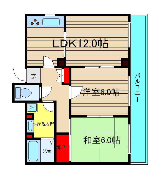 クイーンズマンション元町の間取り