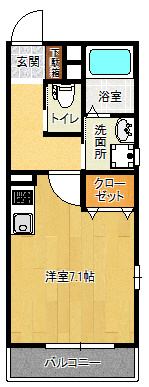 【間取り】 | ハートフル岡場駅前 | ハートフル岡場駅前(GoodHome)