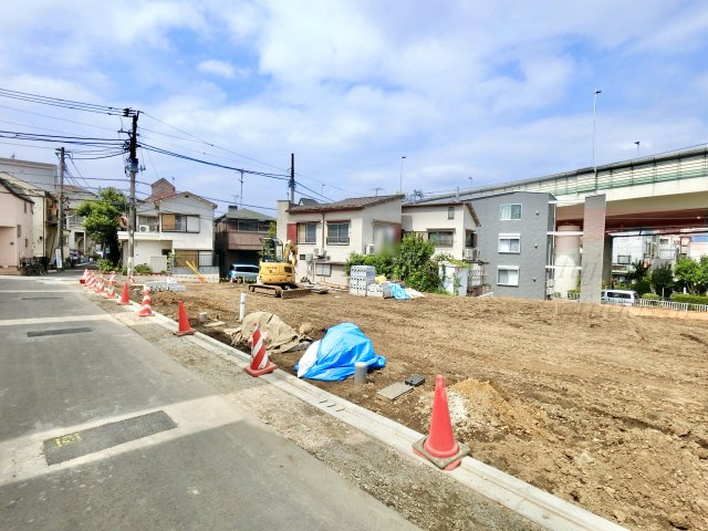 板橋区泉町新築一戸建て【全８棟】の外観|9月撮影