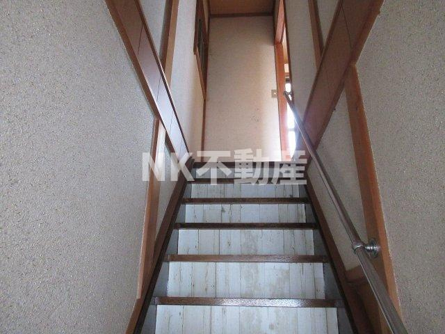 【内装】 | 中小阪1丁目テラスハウス（河内小阪賃貸） | 階段です