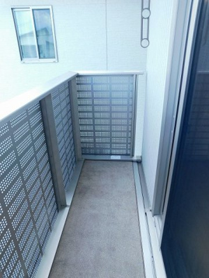 【バルコニー】 | メゾン ド ソレイユ | 陽当たり良好なバルコニーです