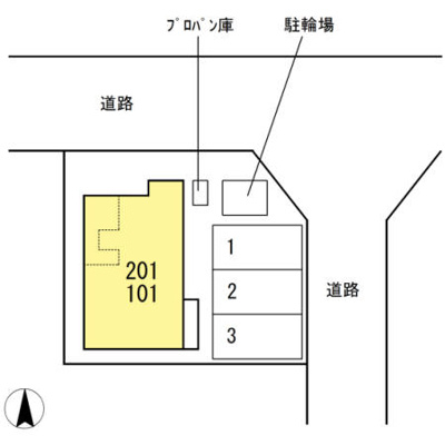 【区画図】 | メゾン ド ソレイユ
