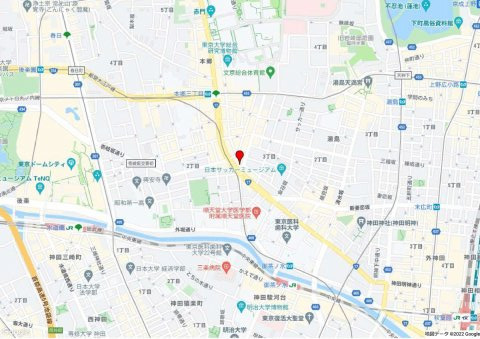 美工本郷ビルの地図