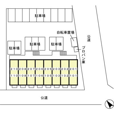 【駐車場】 | トレゾール咲 | 駐車場があります