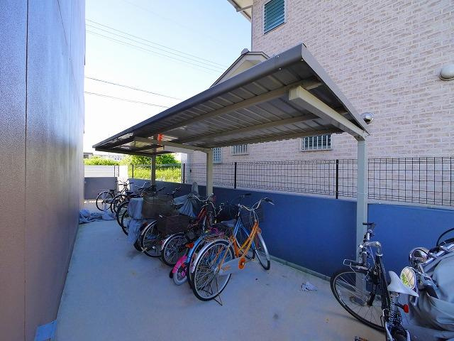 マンション南京終のその他共用部分|駐輪場です