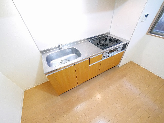 マンション南京終のキッチン|お料理しやすいキッチンです