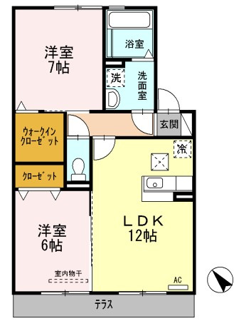 【間取り】 | レジデンスコーワ